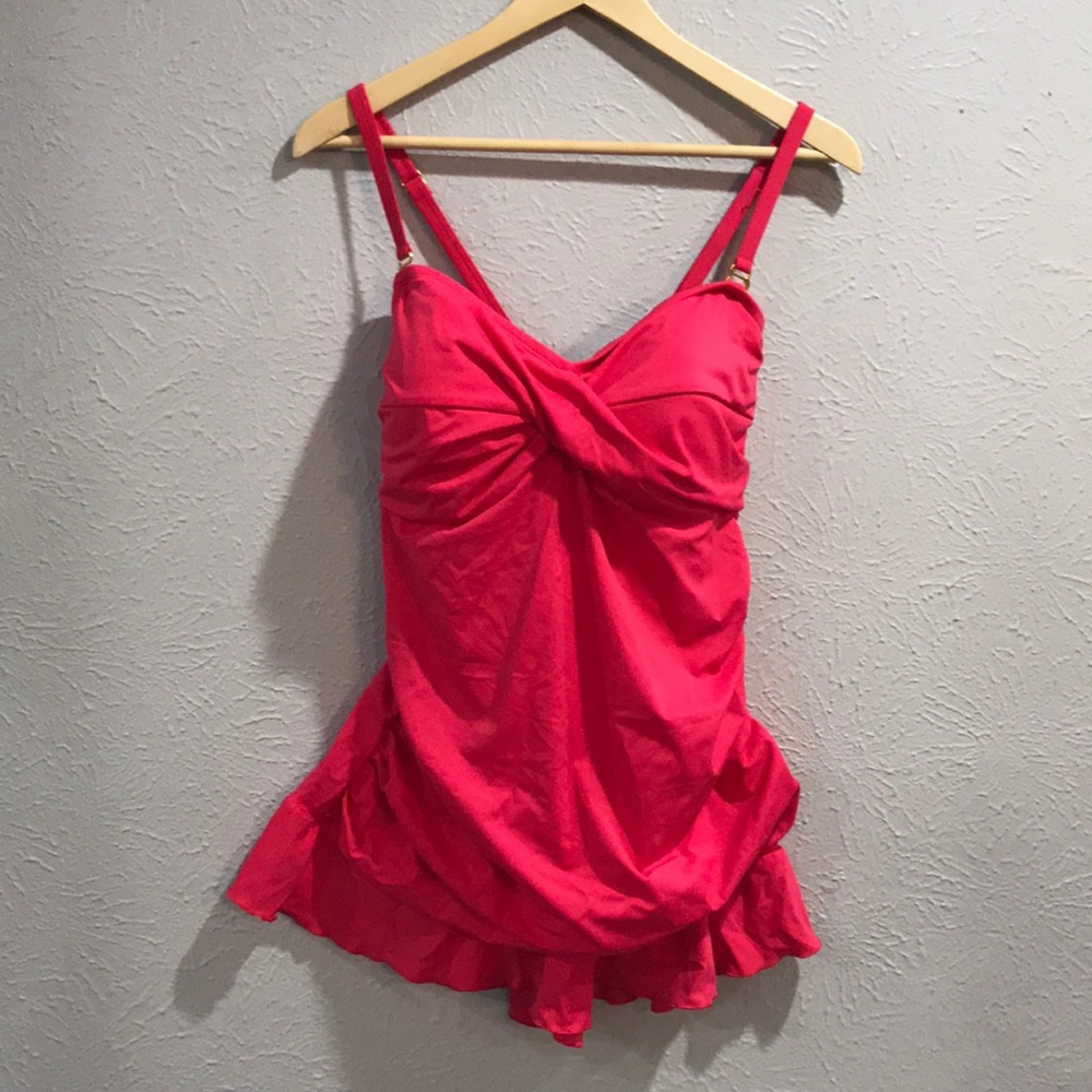 Always for me Hot Pink 2 piece bathing suite